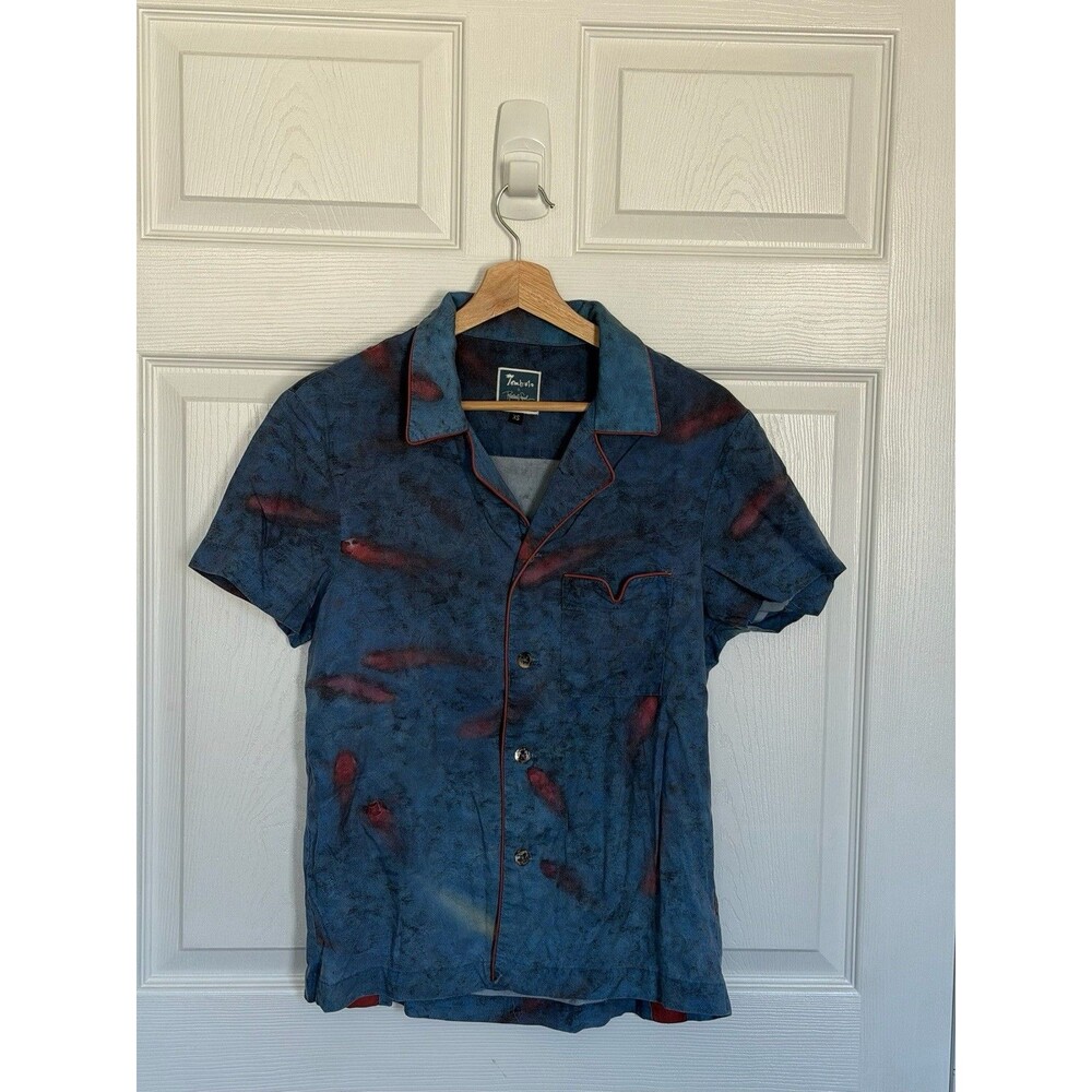 Tombolo Collab Men’s Multicolor Short Sleeve Button Down Shirt Size XS